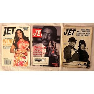 JET Magazine Lot of 3: Wendy Williams Richard Pryor MLK Sr. Mother